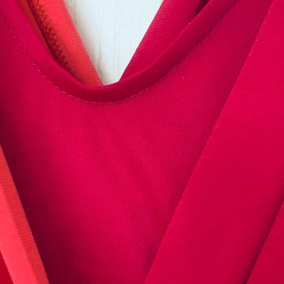 Orange and Pink Women’s Dress - Picture 7 of 12